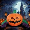 Inflatable Cute Pumpkin Ghost Blow Up Yard Outdoor Decoration Indoor Party Garden Lawn Decor Purple
