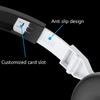 Subwoofer Kabelgebundenes Gaming-Headset Hifi-Klangqualität Faltbar Tragbar 3,5-mm-Stecker Kopfhörer für PC-Spielekonsole Alle Smartphones