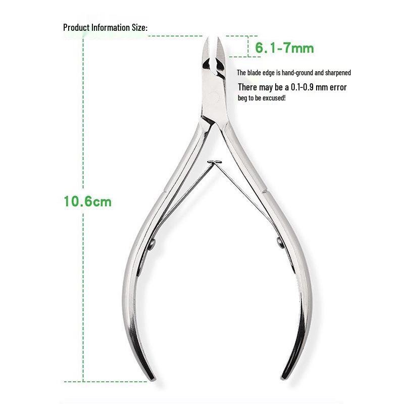 Nail Art Cuticle Nipper D23 - Original NGHIAD22, Perfect for Removing Cuticles & Hangnails, Essential Nail Art Tool