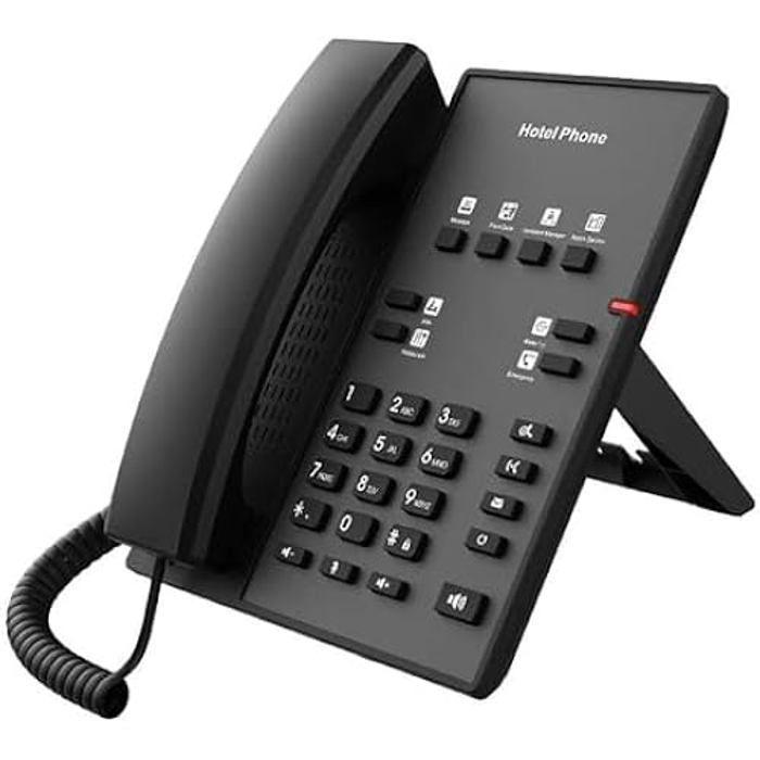 Téléphone D'hôtel - FANVIL H1 - 2 Touches De Ligne - Mains Libres