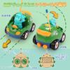 KaeKid RC Dinosaur Toy Car for Boys, Ages 2-3, Electric RC Remote Control Car with LED Lights and Music, Popular for Kids, Ages 2, 3, 4, and 5,