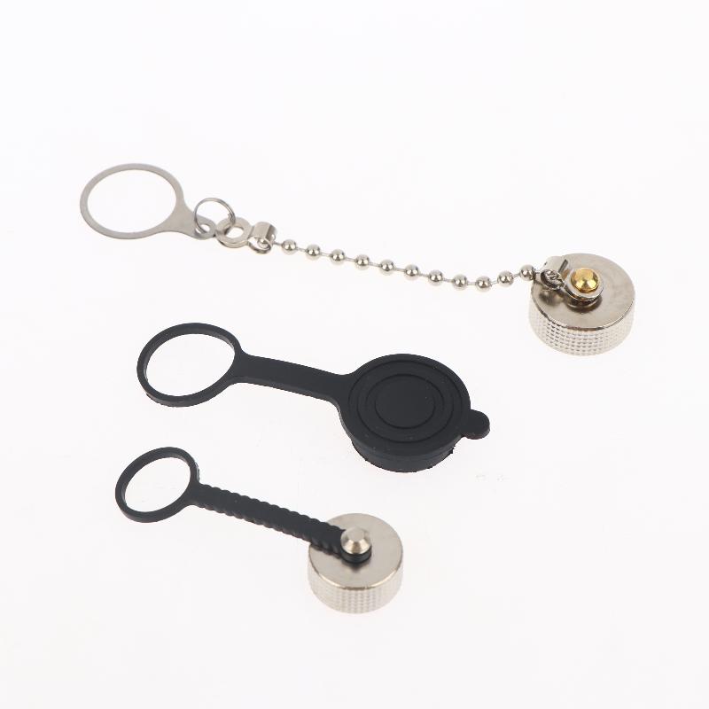 2/4/10Pcs Welding Cable Connector Rubber Metal Protective Cover Gx12 Gx16 Gx20 Aviation Circular Plug Socket Waterproof Dust Cap