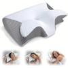 Cervical Pillow Neck Support Ergonomic Side Sleeping Pillow, Suitable for Side Sleepers, Back Sleepers and Stomach Sleepers