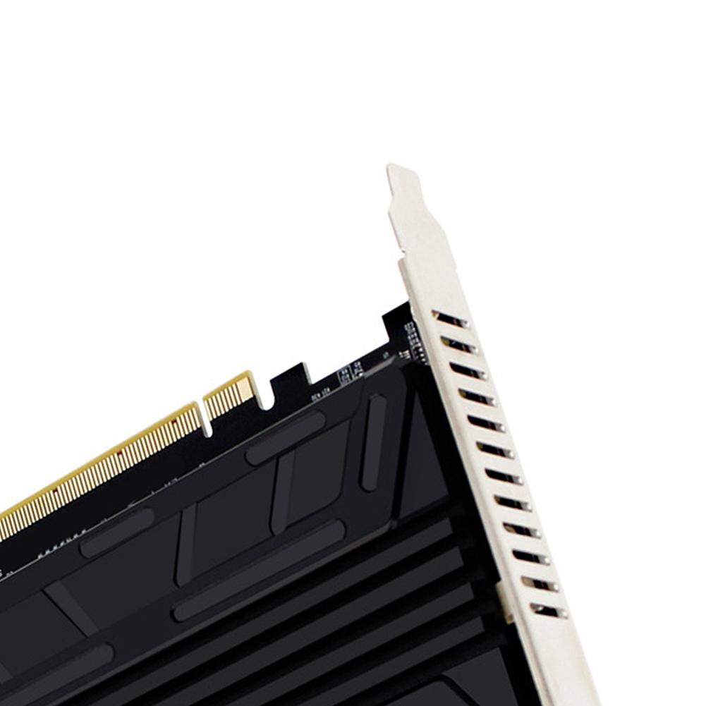 M.2 NVMe SSD To PCIE X16M Key Hard Drive Converter Reader 4 Port Convert Adapter Array Expansion Adapter Motherboard