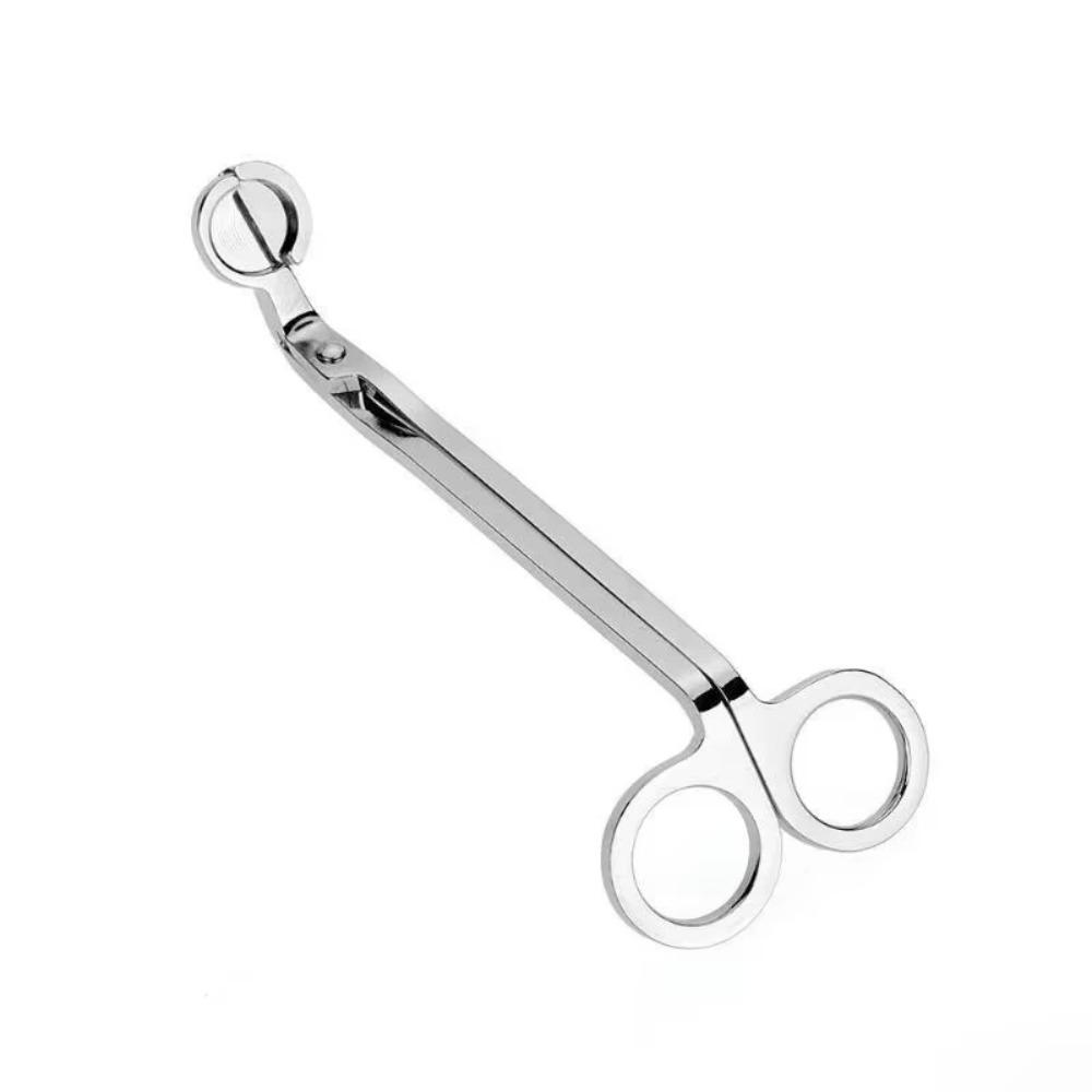 Cutter Round Head Scissors Trim Wick Stainless Steel Candles Core Shears  Safety