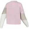 FILA 2023 Autumn New American Style Knitted Pullover Outdoor Sports Color Block Sweatshirt Women Sweatshirt Red Pink A11W337203F-PK