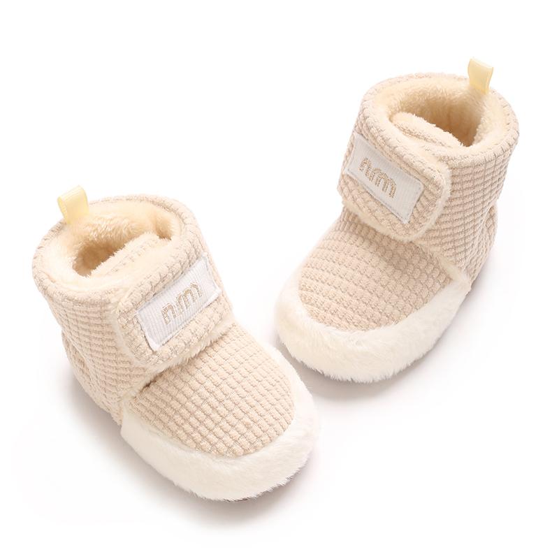 Stivali Invernali Bambini Maschi Femmine Neve Suola Morbida Antiscivolo Caldi Scarpe Piatte Primi Passi del Bambino Scarpe Stivali