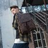 Handmade Cowhide Korean Backpack Men's Casual Trend School Bag College Style Personalized Leather Men's Bag