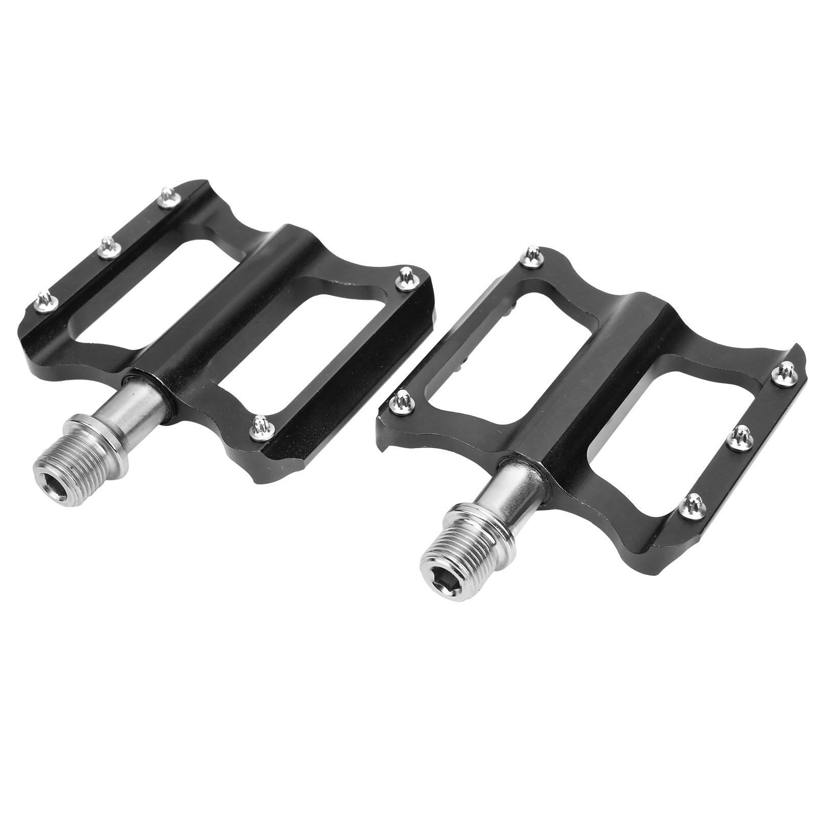 

ZTTO шоссейный велосипед ультралегкий плоская педаль алюминиевый сплав нескользящий велосипедный педаль велосипедный аксессуар(черный )