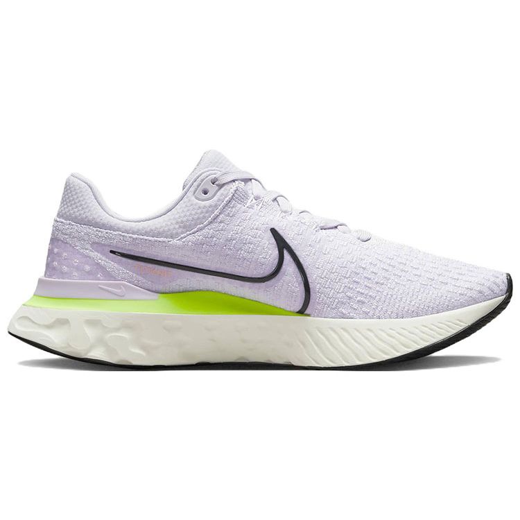 Nike React Infinity Run Flyknit 3 Barely Grape Ghost Green Men Sneakers Purple Sail Anthracite DH5392-500