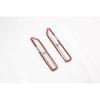 Chrome Rear Fog Light Cover Trim For Ford F150 2015- Decoration 2PCS