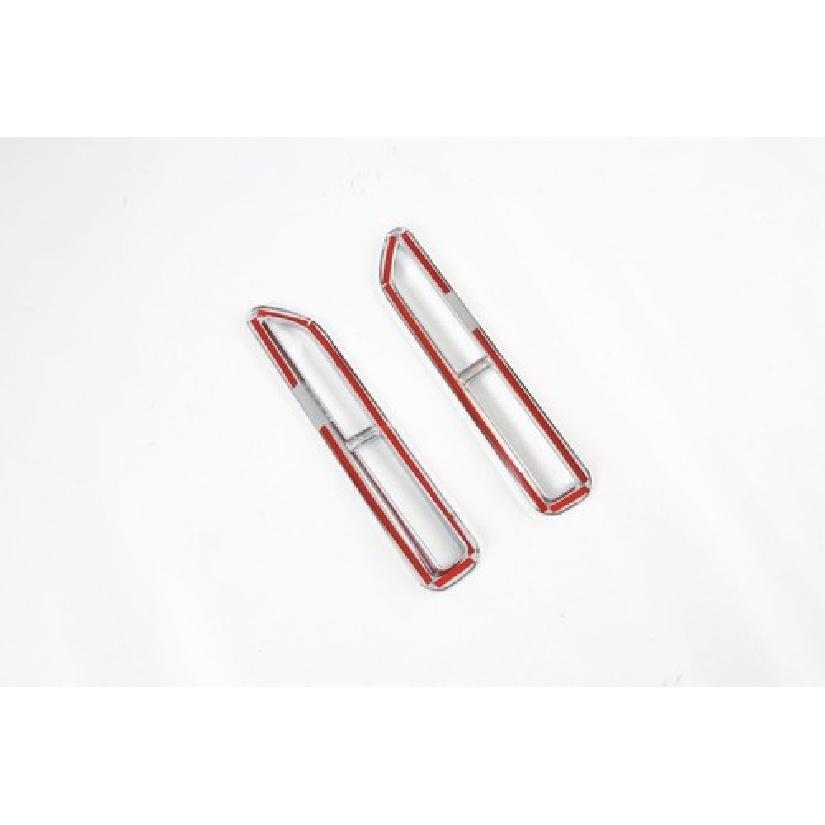 Chrome Rear Fog Light Cover Trim For Ford F150 2015- Decoration 2PCS