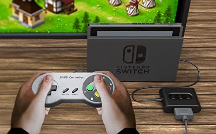 Mayflash Controller USB Adapter for Switch and PC Japanese SFC/SNES (SFC-USB) [Official Product]