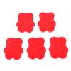 5Pcs  7Cm Creative Silicone Bear Muffin Cup Cake Cup Diy Baking Mold Color Random
