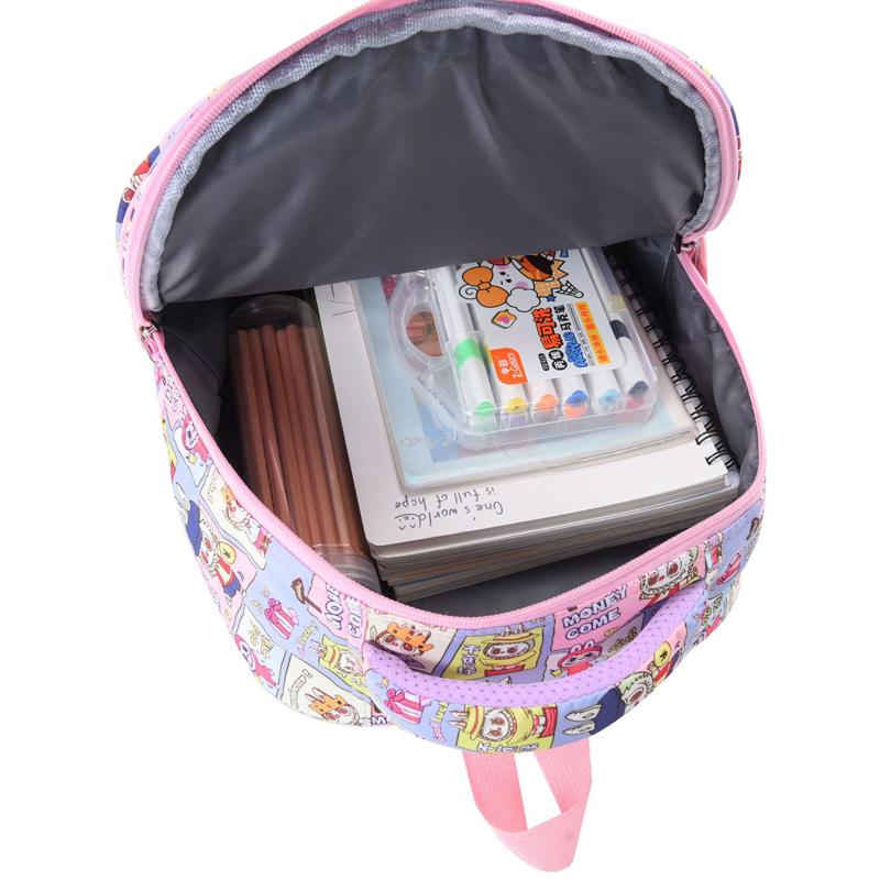 New Cute Children's Backpack Cartoon Printed LABUBU Children's Lightweight Waterproof and Wear-resistant Backpack CLE