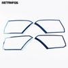 Interior Door Audio Speaker Louspeaker Cover Trim For Toyota Camry 2018-  2024 Stainless Steel Accessories Car Styling