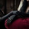 Gothic Long Nails Gloves Black Stretch Detachable Claw Nails Gloves  Stage Performance