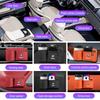 Leather Car Cup Holder Storage Box For BMW X1X2X3X5 X6 X7 1 3 5 6 7 Series F40 E60 E90 G20 G30 Door Trash Can Umbrella Organizer RL7