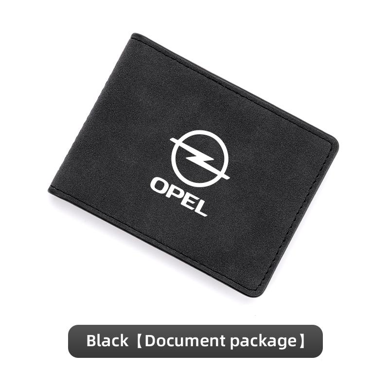 

Car Driving Documents Case Credit Card Holder For Opel Corsa D Astra Insignia Mokka Adam Combo OPC Vauxhall Vectra H G J чорний