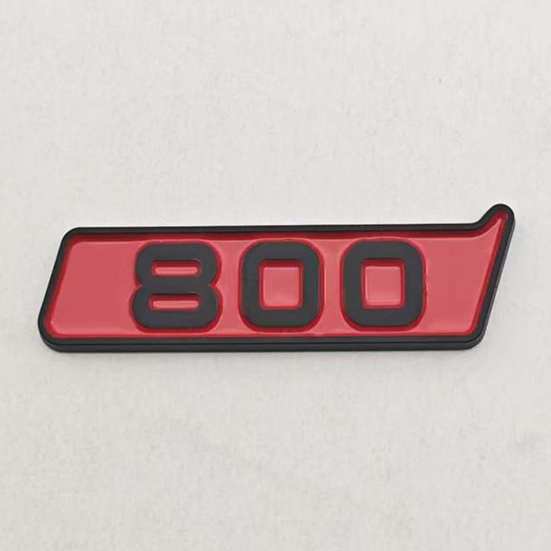 

3D ABS car design badge sticker 800 mudguard badge sticker suitable for Mercedes Benz AMG Brabus BITURBO 800 automotive parts