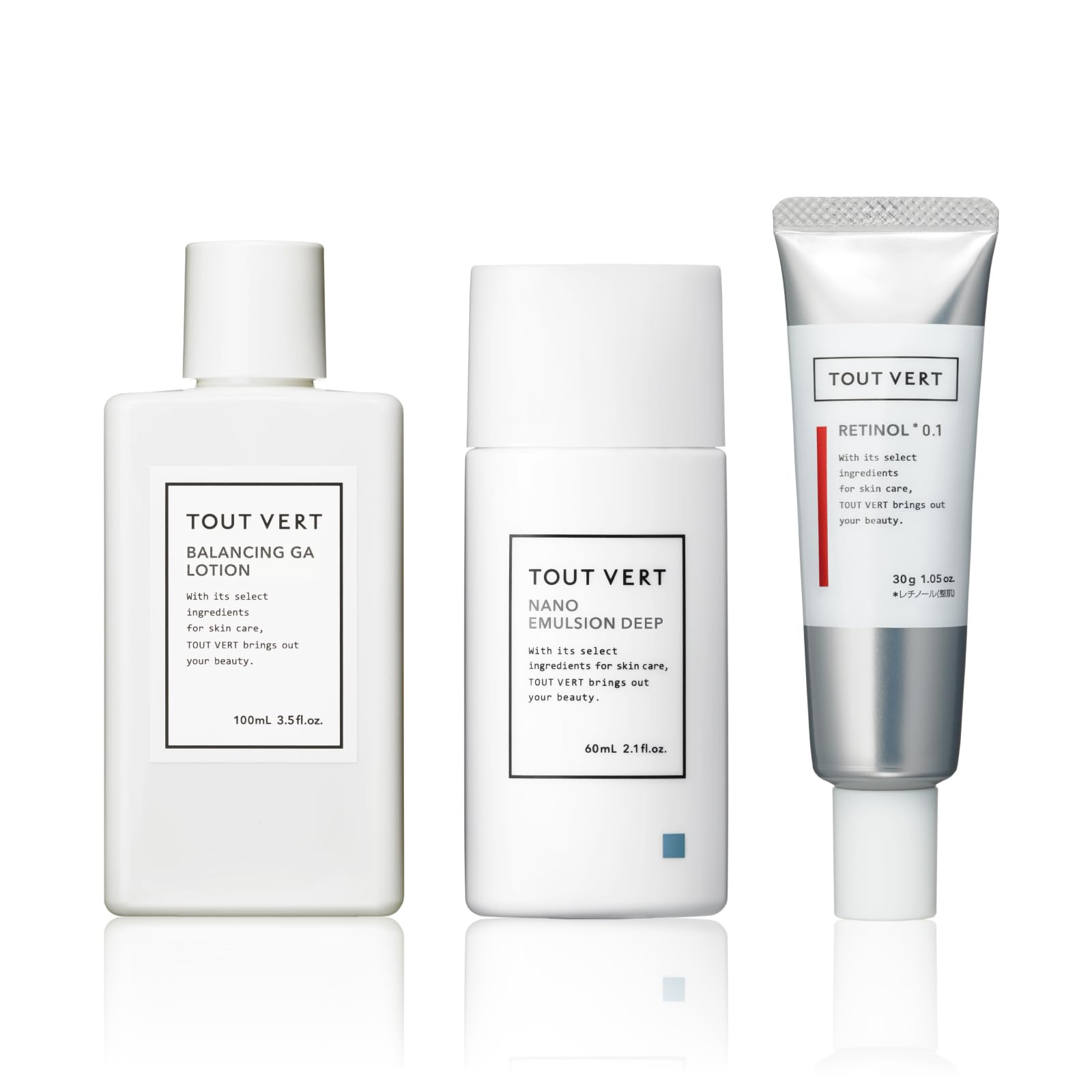 

Acid Tuveil Balancing GA Lotion Retino Shot Cream Nano Emulsion Deep Fine Moisturizing [Azelaic Retinol] Best-Selling Set 100mL, Pre-Lotion, 0.1 30g,