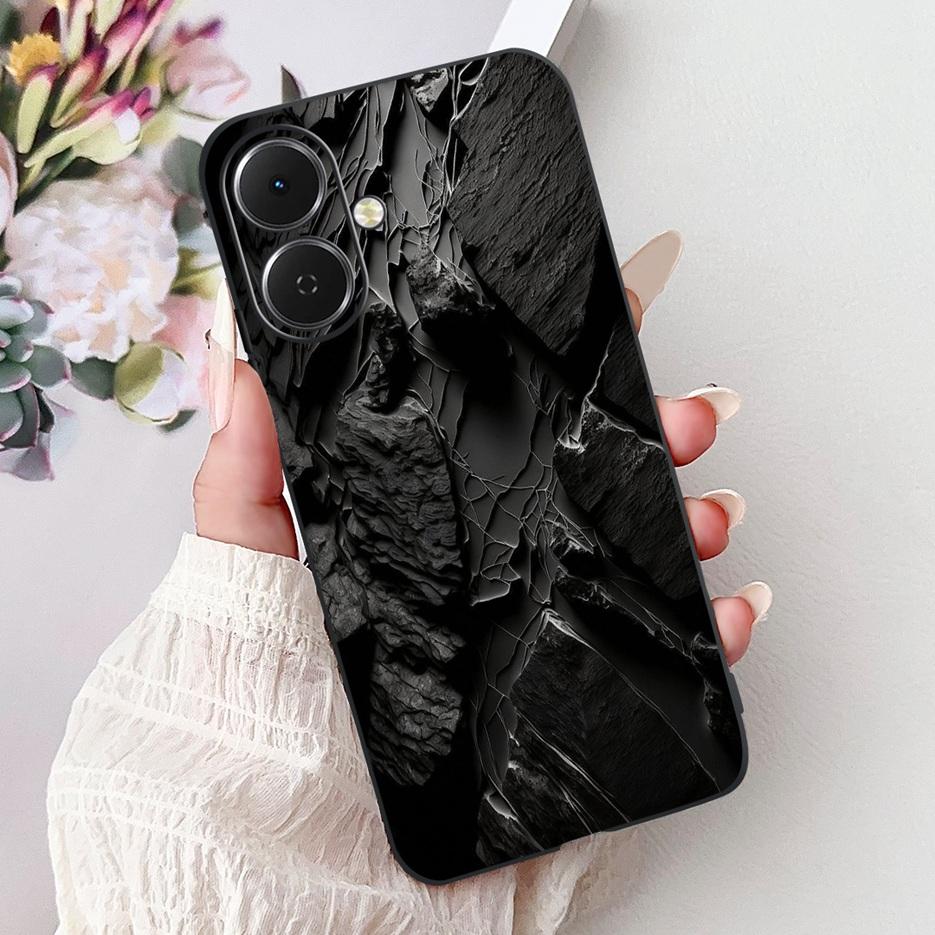 For Tecno Spark GO 2 Case LJ7 Popular Painted Cover 6.67'' Soft Silicone Phone Case For Tecno Spark Go2 SparkGo2 Back Cover Bags