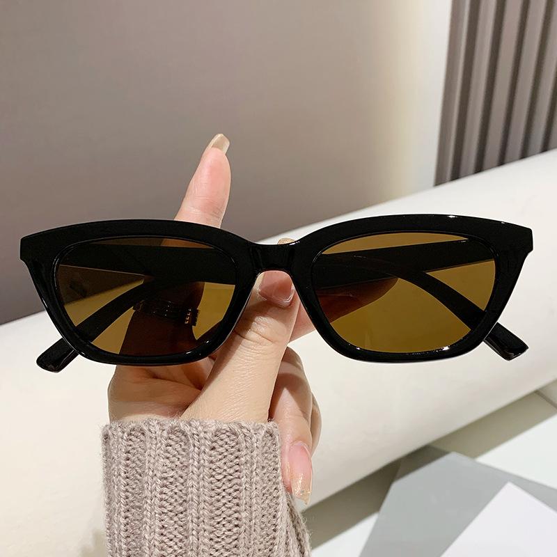 Cat Eye Fashion Sunglasses High-end Small Frame Retro Sunglasses