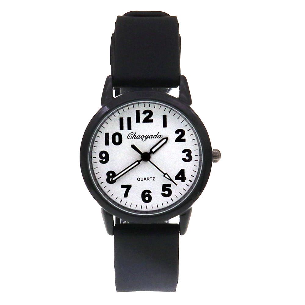 New Digital Fashion Children Boy Girls Quartz Watch Simple Leisure Sports Silicone Strap Women's Wristwatch