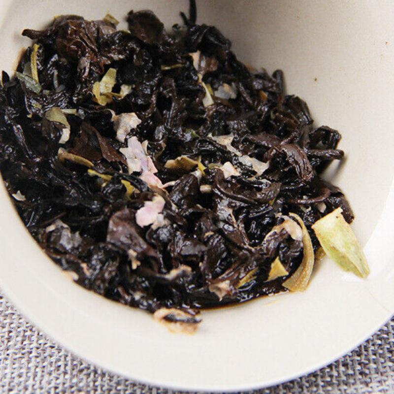 Yunnan Puer Tuo Red Rose Flower Flavor Mini Ripe Tuocha Pu'er Pu Erh Tea 500g