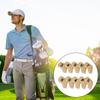 10Pcs Golfs Iron Head Cover Thick PU Leather Golfs Head Cover Replacement Headcover Protective Cover Easy to Use