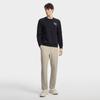 Fila Heritage Fashion Simple Classic Basic Casual Daily Comfortable Versatile Knitted Crew Neck Pullover Sweatshirt Men Sweatshirt F11M618202FNV