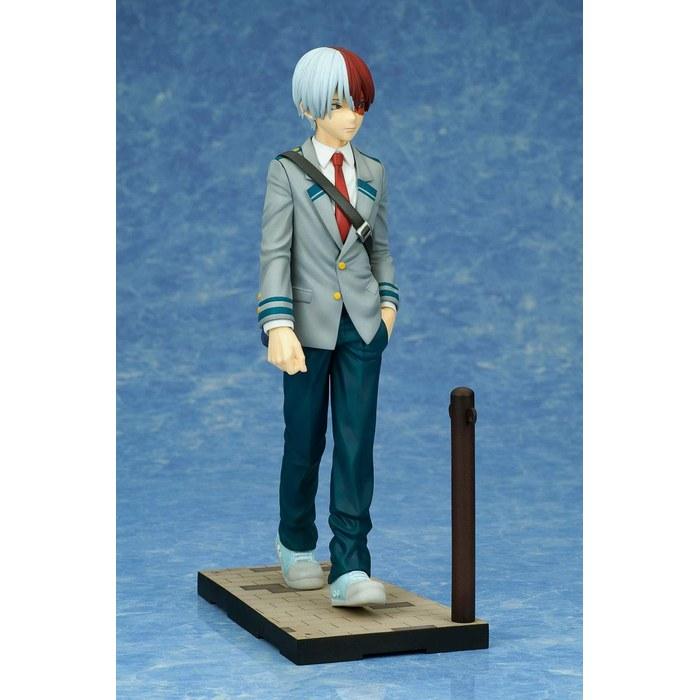 Bellfine Connectore My Hero Academia Todoroki Shoto Uniform Ver. 1/8 Scale PVC Painted Figure BF094 Multicolor 1:8 scale