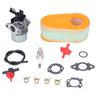 Carburetor Replacement Kit with Fuel Filter Spark Plug for 875 Exi 190 CC Lawn Mower
