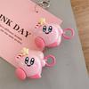 Kirby Star 3D Star Compatible AirPods 1st Generation Protective Case, Cute 1st Generation 1st Generation Pro1 Apple Bluetooth Earphone Case