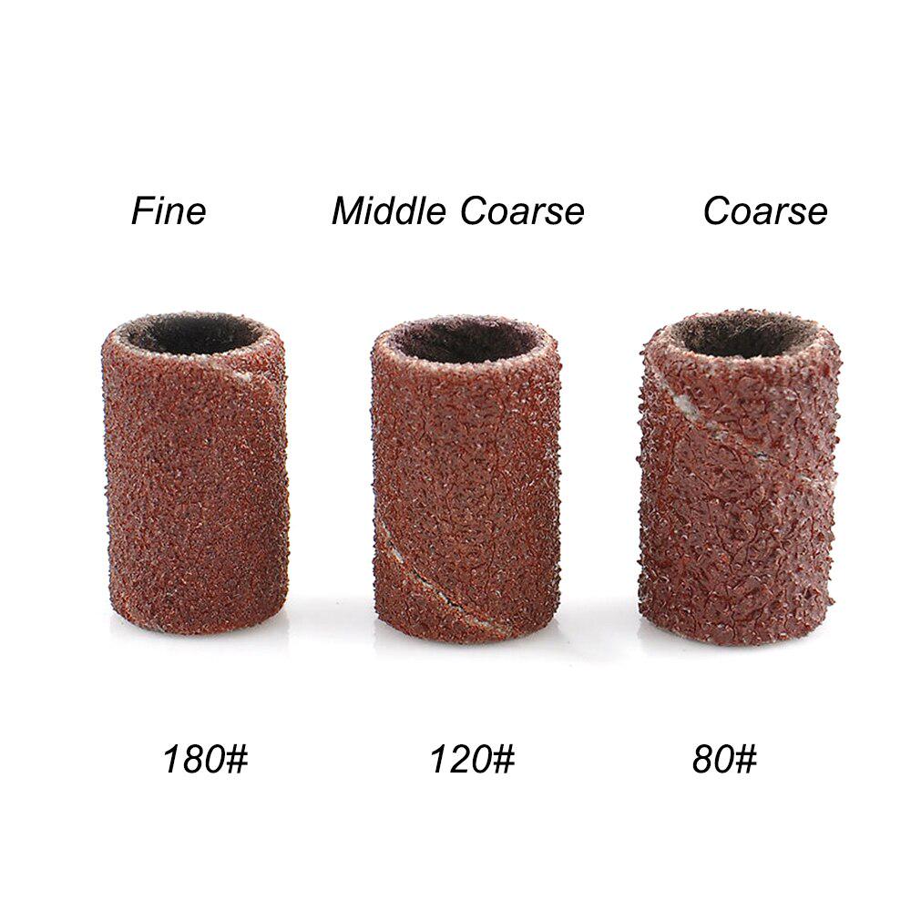 300 Stück Nagelschleifer, Schleifbänder, Gerät für Maniküre, Fräser, Zubehör