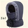JingJingRS Unisex Down Trapper Hat