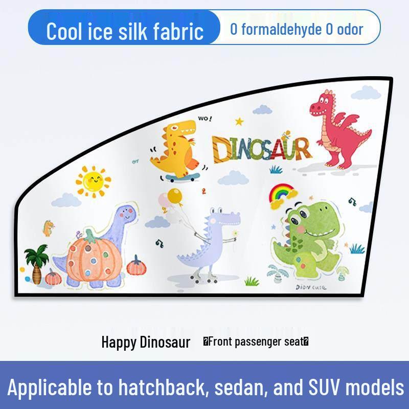 Magnetic Car Window Sun Shade Curtain for Baby Protection and Privacy