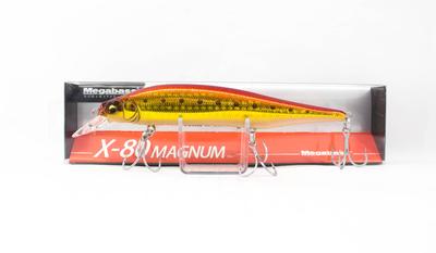 Megabass Esche Affondante X-80 Magnum GLX Akakin Iwashi (7123)