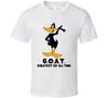 Daffy Duck Greatest Of All Time Goat Cartoon Character Fan T Shirt
