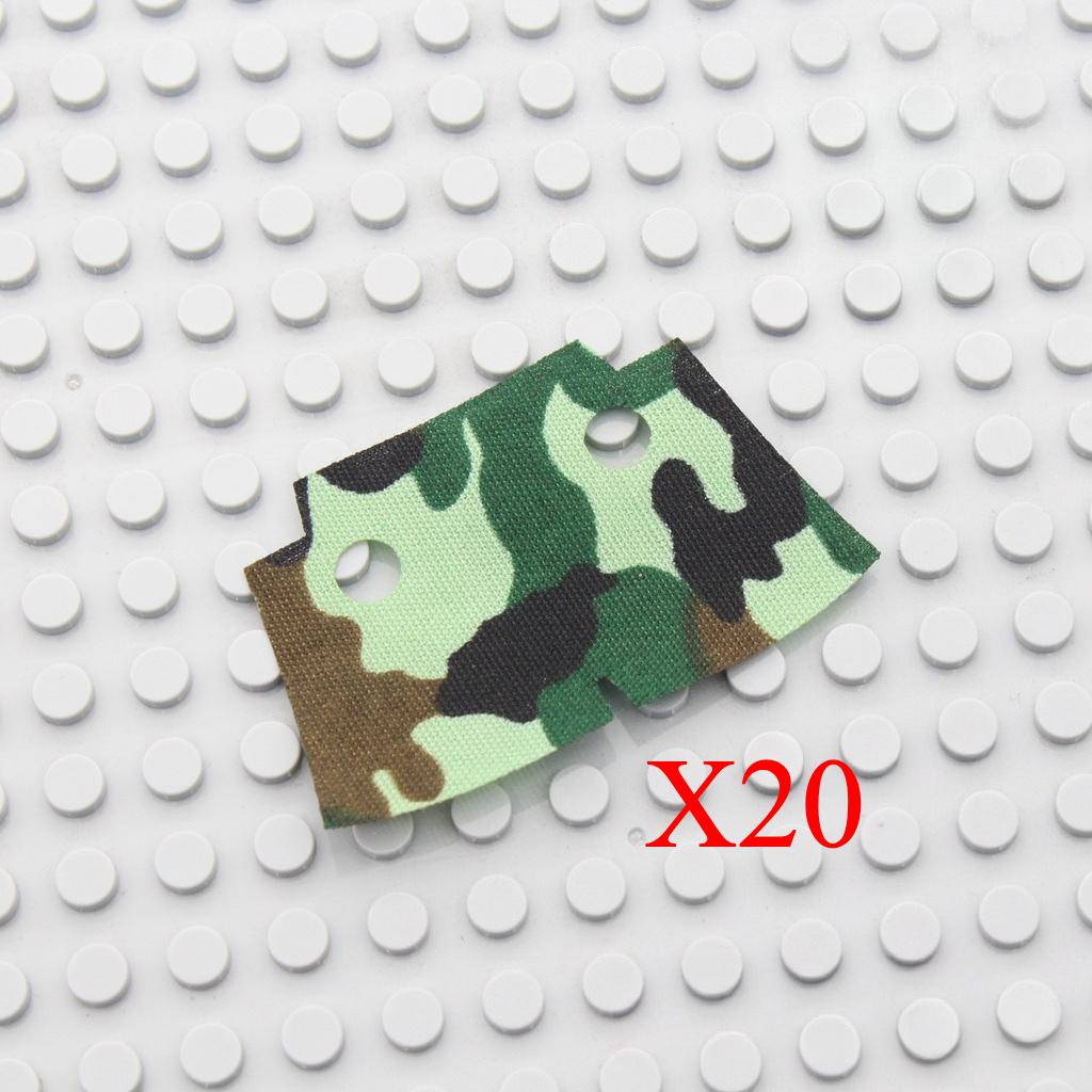 MOC Character Accessories Building Blocks Medieval Soldier Hood Wearing Coat Cape Battle Robe Mini Brick Boy Toy Gift A08