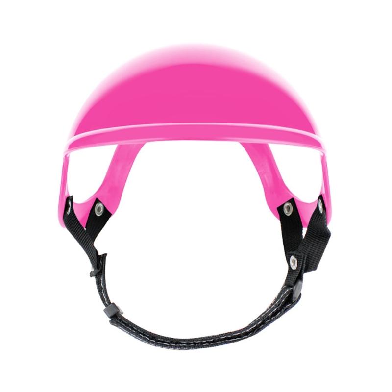 Safety Dogs Helmet with Stretch Chin Rope Fashion Cool Dogs Cats Helmet with Ear Holes Pet Ridding Helmet Lightweight