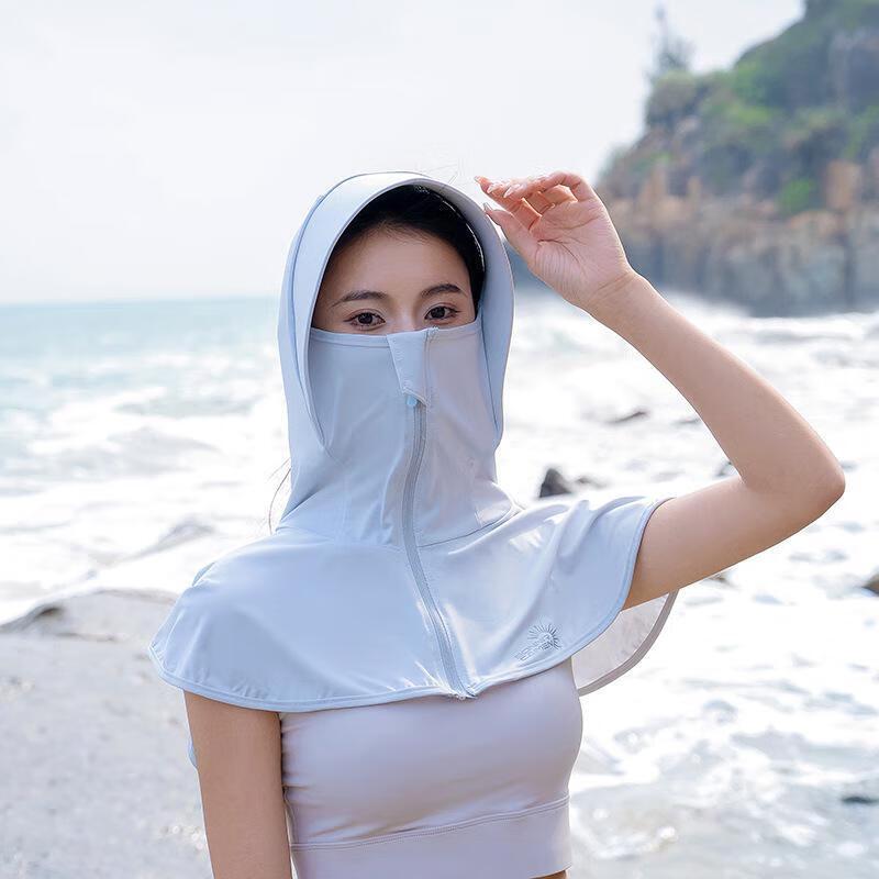 Ice Silk Sun Protection Cycling Shawl Hat