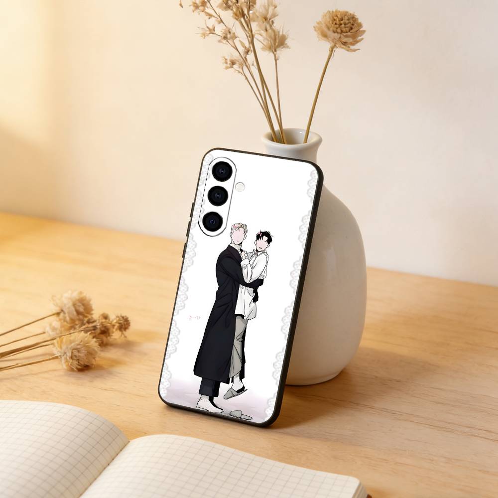 

R-roses and C-champagne Phone Case Black Silicone Soft For Samsung Galaxy A73,A72,A71,A70,A53,A52,A51 Samsung a53 5g