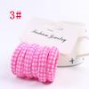 6Pcs/Set High Elasticity Printed Scrunchie Women Girls Children Elastic Hair Rubber Bands Accessories Tie Hair Rope Ring Holder