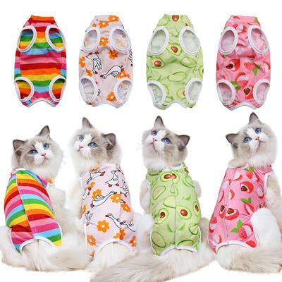 Kedi Sterilizasyon Kıyafetleri Ameliyat Sonrası Kıyafetler Meyve Serisi Dört Mevsim Evcil Hayvan Kıyafetleri Küçük ve Orta Boy Köpekler Her Şey Dahil Kıyafetler
