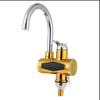 3KW 220V Tankless Electric Water Heater Led Digital Display Bathroom Kitchen Heater Faucet Gold Electric Water Faucet Heater