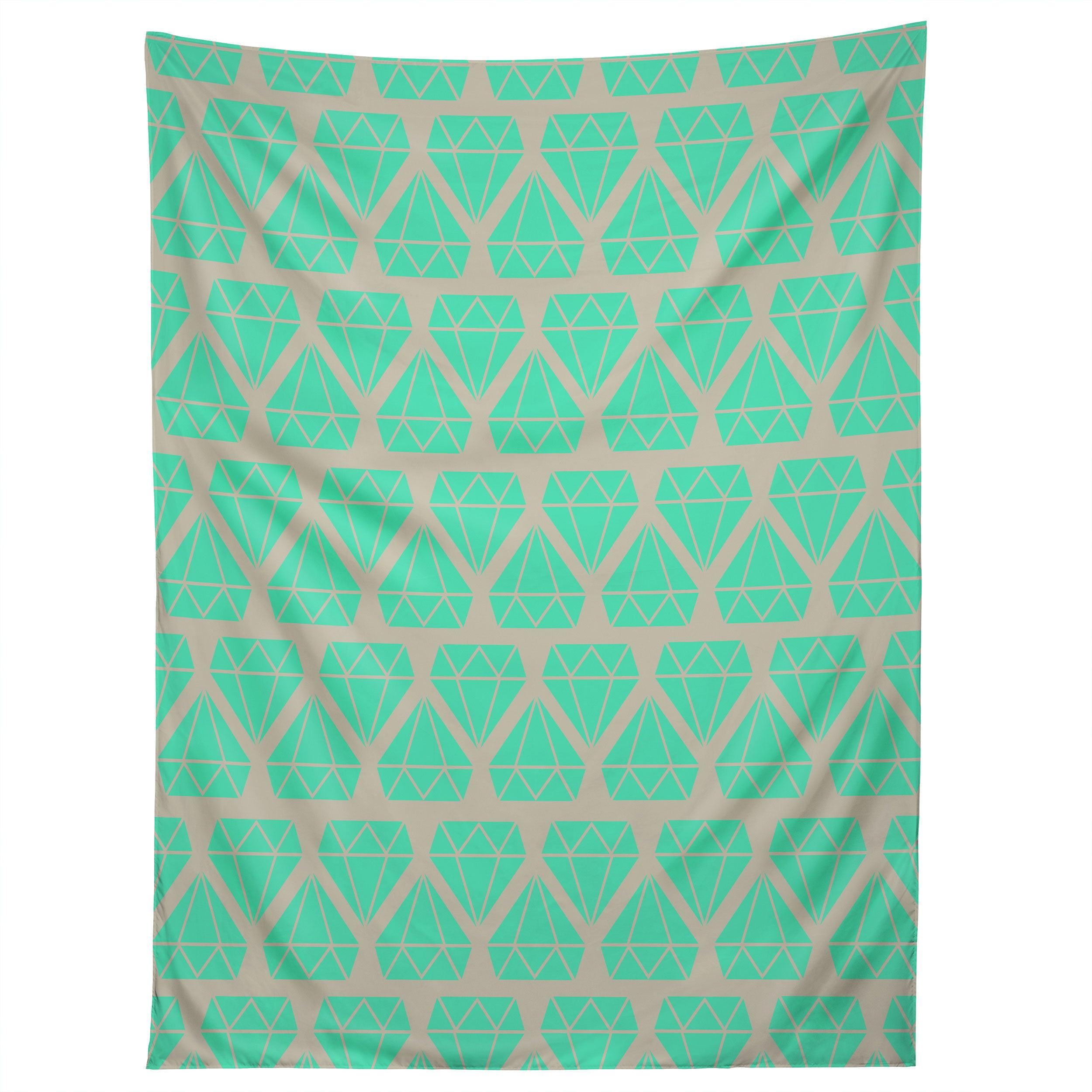MINT DIAMONDS tapestry 75x100