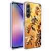 Bees and Honey in the Honeycomb Phone Case For Samsung A54 A34 A24 A14 A53 A33 A23 A13 A52S A32 A22 A12 A17 Galaxy A03S A04S A02
