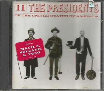 

CD PRESIDENTS OF UNITED STATES OF AMER - II SRCS8166PROMO Sony Records 1996 Japan ObiRock Used