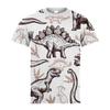 Kids Girl Boy Clothes Dinosaur T-Shirt Summer Short Sleeve Tees Boy Clothes Casual Comfy T Shirt Tops Children's Clothing